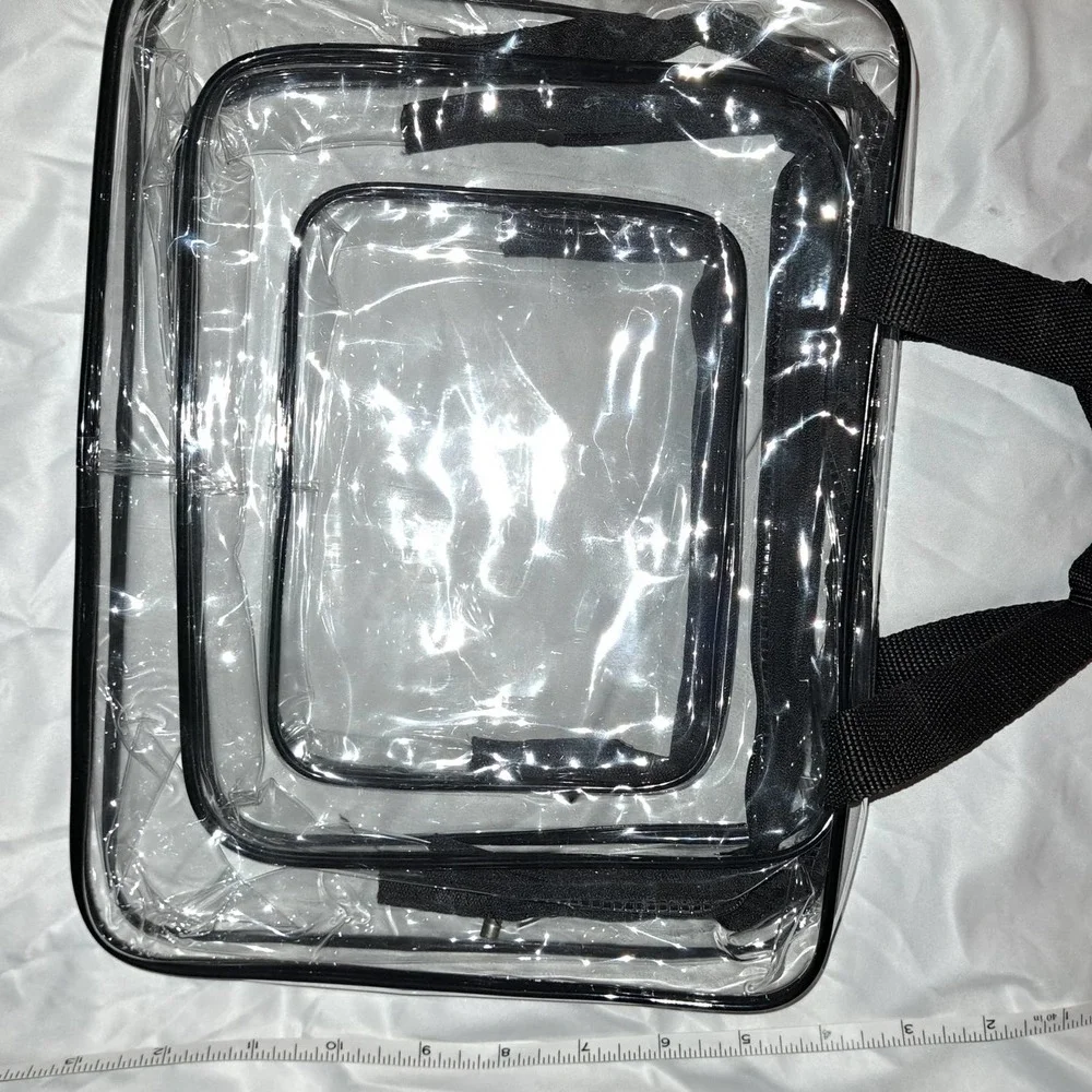 SET of 3 Clear Stadium or Work approved